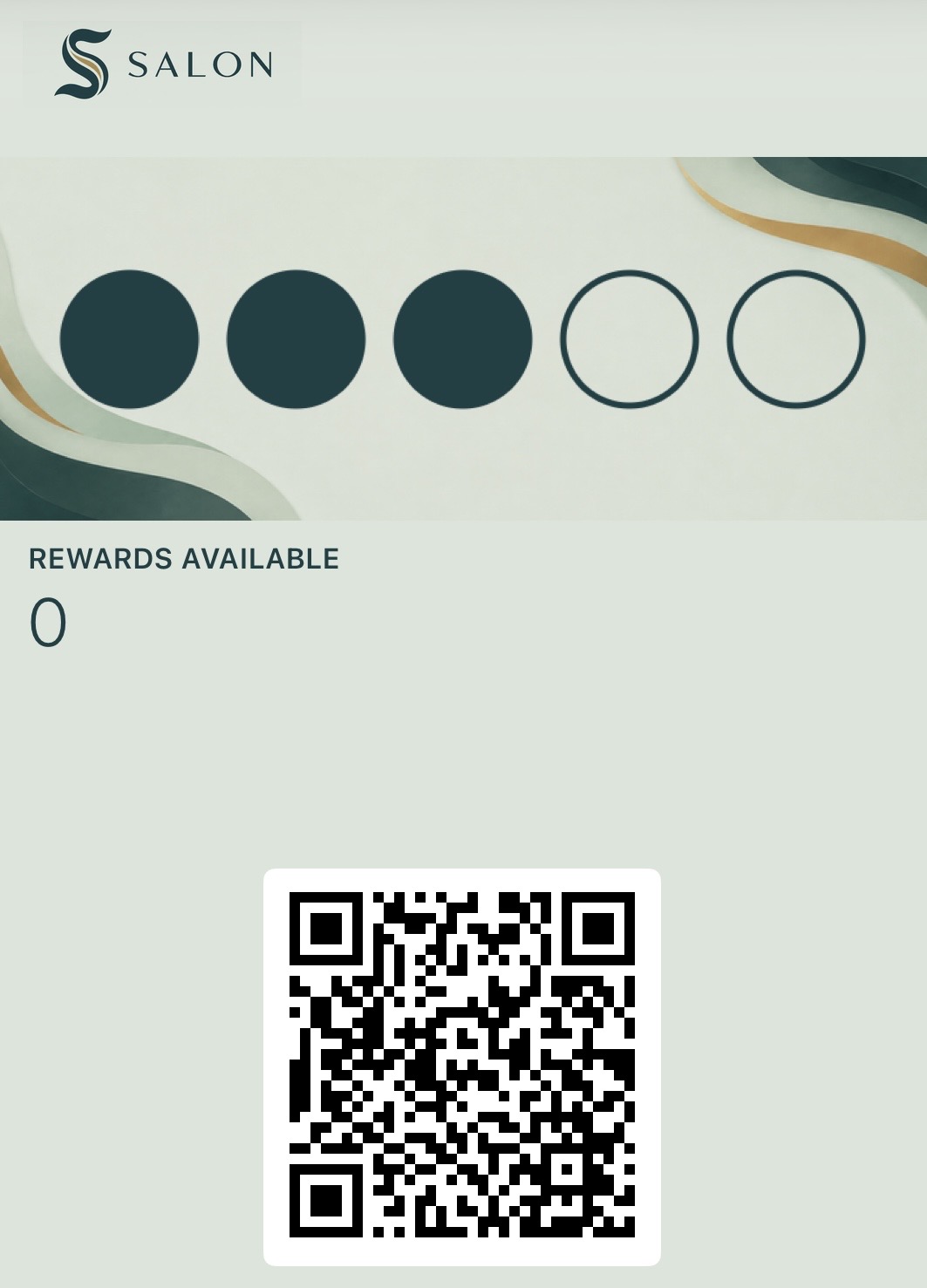 صالونات التجميل loyalty card